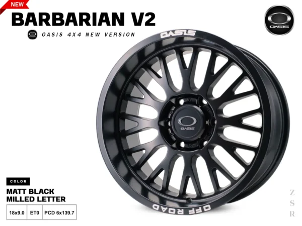 BARBARIAN V2 SIZE 18 - Image 1