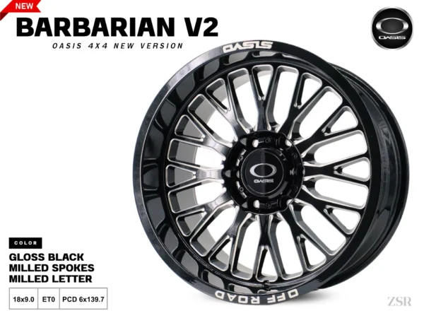 BARBARIAN V2 SIZE 18 - Image 2