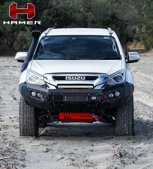 KING SERIES FRONT BULL BAR FOR ISUZU MU-X 2017-2019 - Image 2