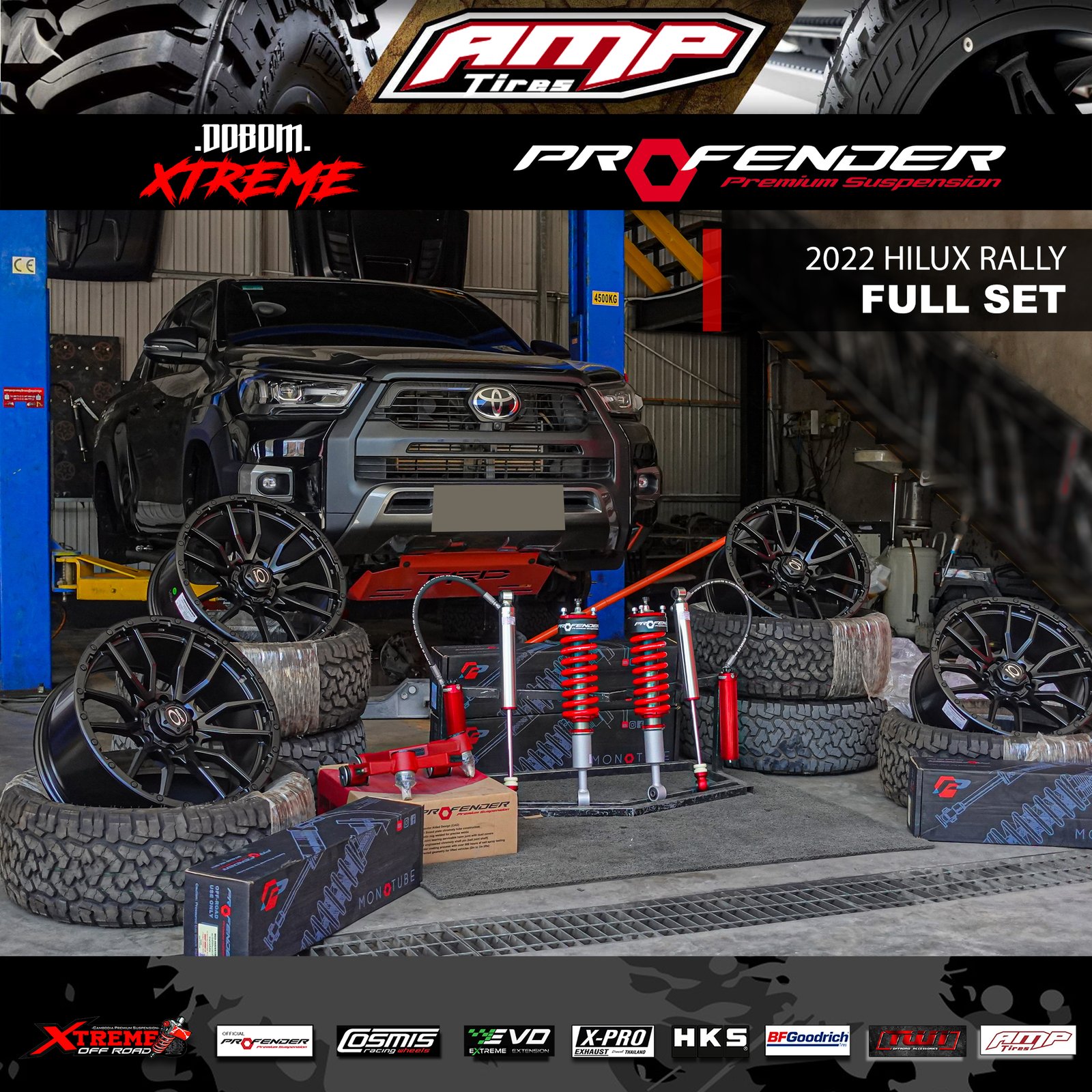 2022 Hilux Rally Full Set